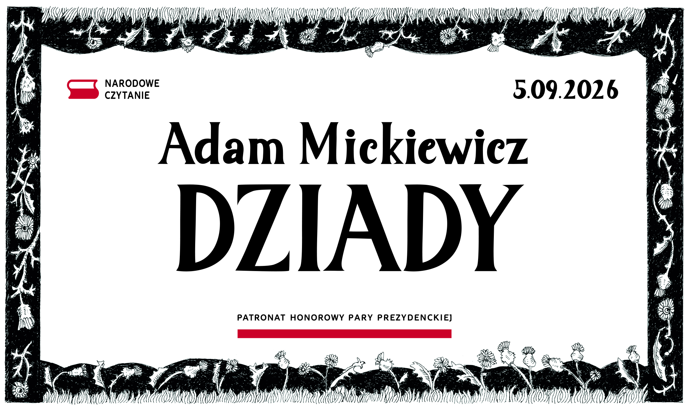 Narodowe Czytanie 2026 - Dziady